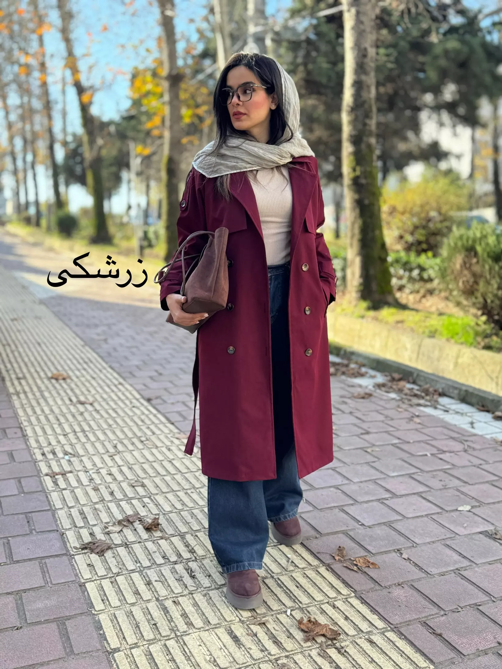 ترنچ کت بارانی آستردار شیدا